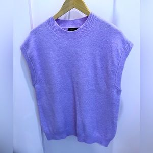 Knit lightwight wool debardeur